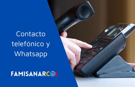 telefono de famisanar cafam servicio al cliente|Famisanar